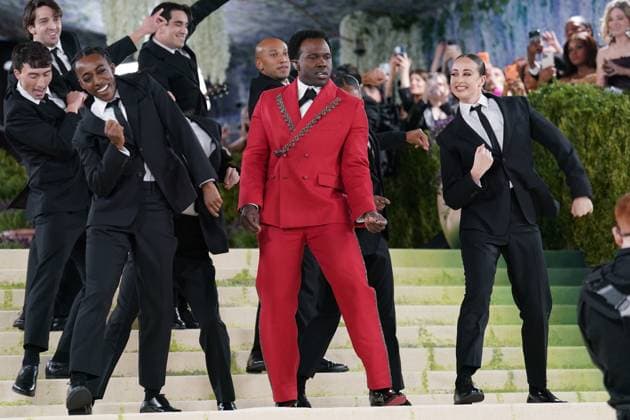 Joshua Henry at arrivals for The 2026 Costume Institute Exhibition COSTUME ART Opening Night Met Gala, The Metropolitan Museum of Art, New York, NY, May 04, 2026. Photo By: Kristin Callahan Everett Collection The 2026 Costume Institute Exhibition COSTUME ART Opening Night Met Gala PUBLICATIONXNOTxINxCANxCHNxFRAxITAxJPNxNORxPOLxRUSxESPxUKxUSA