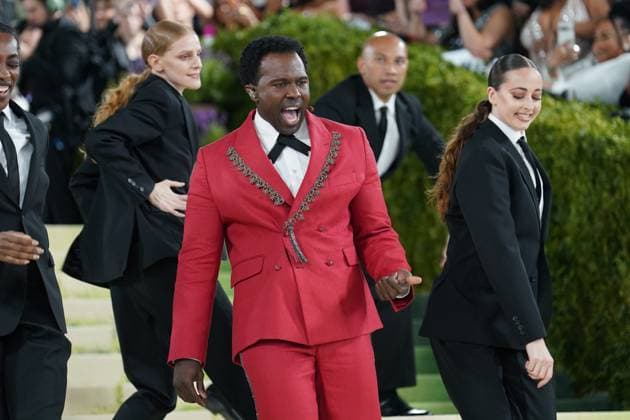 Joshua Henry at arrivals for The 2026 Costume Institute Exhibition COSTUME ART Opening Night Met Gala, The Metropolitan Museum of Art, New York, NY, May 04, 2026. Photo By: Kristin Callahan Everett Collection The 2026 Costume Institute Exhibition COSTUME ART Opening Night Met Gala PUBLICATIONXNOTxINxCANxCHNxFRAxITAxJPNxNORxPOLxRUSxESPxUKxUSA