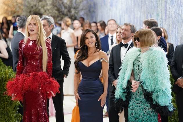 Nicole Kidman, Lauren Sanchez Bezos, Anna Wintour at arrivals for The 2026 Costume Institute Exhibition COSTUME ART Opening Night Met Gala, The Metropolitan Museum of Art, New York, NY, May 04, 2026. Photo By: Kristin Callahan Everett Collection The 2026 Costume Institute Exhibition COSTUME ART Opening Night Met Gala PUBLICATIONXNOTxINxCANxCHNxFRAxITAxJPNxNORxPOLxRUSxESPxUKxUSA
