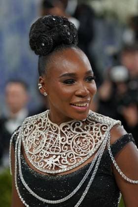 Venus Williams at arrivals for The 2026 Costume Institute Exhibition COSTUME ART Opening Night Met Gala, The Metropolitan Museum of Art, New York, NY, May 04, 2026. Photo By: Kristin Callahan Everett Collection The 2026 Costume Institute Exhibition COSTUME ART Opening Night Met Gala PUBLICATIONXNOTxINxCANxCHNxFRAxITAxJPNxNORxPOLxRUSxESPxUKxUSA