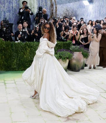 Blue Ivy Carter arrives on the red carpet for the 2026 Met Gala celebrating Costume Art at The Metropolitan Museum of Art on Monday, May 4, 2026 in New York City.  NYP2026050489 JOHNxANGELILLO