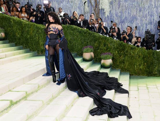 Odessa A Zion arrives on the red carpet for the 2026 Met Gala celebrating Costume Art at The Metropolitan Museum of Art on Monday, May 4, 2026 in New York City.  NYP2026050484 JOHNxANGELILLO