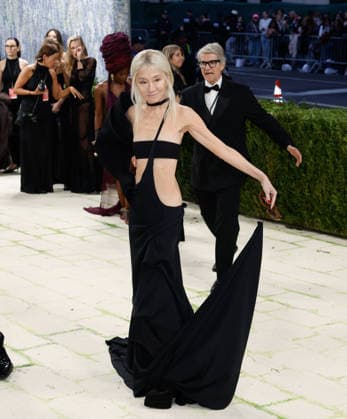 Vera Wang arrives on the red carpet for the 2026 Met Gala celebrating Costume Art at The Metropolitan Museum of Art on Monday, May 4, 2026 in New York City.  NYP2026050466 JOHNxANGELILLO
