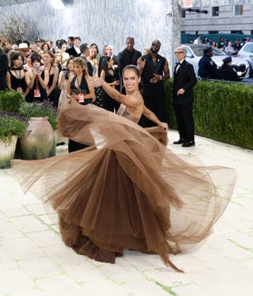 Misty Copeland arrives on the red carpet for the 2026 Met Gala celebrating Costume Art at The Metropolitan Museum of Art on Monday, May 4, 2026 in New York City.  NYP2026050600 JOHNxANGELILLO