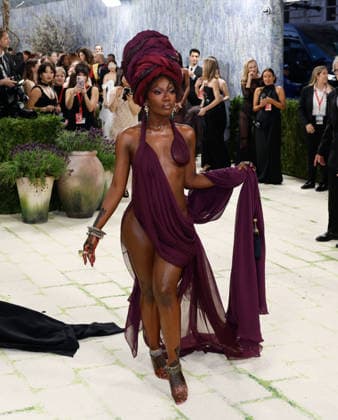 Doechii arrives on the red carpet for the 2026 Met Gala celebrating Costume Art at The Metropolitan Museum of Art on Monday, May 4, 2026 in New York City.  NYP2026050467 JOHNxANGELILLO