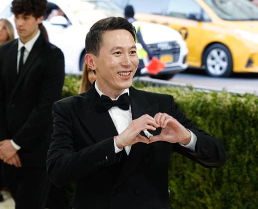Shou Zi Chew arrives on the red carpet for the 2026 Met Gala celebrating Costume Art at The Metropolitan Museum of Art on Monday, May 4, 2026 in New York City.  NYP20260504389 JOHNxANGELILLO