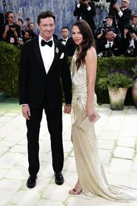 Hugh Jackman, Sutton Foster at arrivals for The 2026 Costume Institute Exhibition COSTUME ART Opening Night Met Gala - Part 3, The Metropolitan Museum of Art, New York, NY, May 04, 2026. Photo By: Kristin Callahan Everett Collection The 2026 Costume Institute Exhibition COSTUME ART Opening Night Met Gala - Part 3 PUBLICATIONXNOTxINxCANxCHNxFRAxITAxJPNxNORxPOLxRUSxESPxUKxUSA
