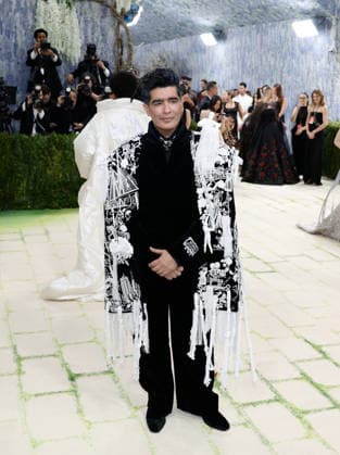 Manish Malhotra arrives on the red carpet for the 2026 Met Gala celebrating Costume Art at The Metropolitan Museum of Art on Monday, May 4, 2026 in New York City.  NYP20260504338 JOHNxANGELILLO