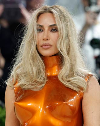 Kim Kardashian arrives on the red carpet for the 2026 Met Gala celebrating Costume Art at The Metropolitan Museum of Art on Monday, May 4, 2026 in New York City.  NYP202605045029 JOHNxANGELILLO