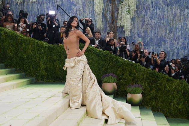 American model Kylie Jenner poses on the white carpet at the Met Gala in New York, United States, 04 May 2026. The White Carpet at the 2026 Met Gala !ACHTUNG: NUR REDAKTIONELLE NUTZUNG!  Copyright: xOctavioxGuzmánx AME9406 20260505-55020181670_1