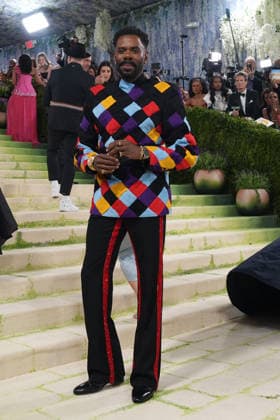 American actor Colman Domingo poses on the white carpet at the Met Gala in New York, United States, 04 May 2026. The White Carpet at the 2026 Met Gala !ACHTUNG: NUR REDAKTIONELLE NUTZUNG!  Copyright: xOctavioxGuzmánx AME9397 20260505-55020181688_1