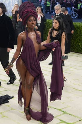 American singer Doechii poses on the white carpet at the Met Gala in New York, United States, 04 May 2026. The White Carpet at the 2026 Met Gala !ACHTUNG: NUR REDAKTIONELLE NUTZUNG!  Copyright: xOctavioxGuzmánx AME9424 20260505-55020181771_1