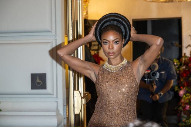 The Pierre Hotel: 2026 Met Gala Departures, New York, USA - 04 May 2026 Gabrielle Union wearing Michael Kors departs the Pierre Hotel for 2026 Met Gala on May 04, 2026 in New York City. New York United States Copyright: xRonxAdarx xSOPAxImagesx _radar_pierre_20260504_01958