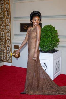 The Pierre Hotel: 2026 Met Gala Departures, New York, USA - 04 May 2026 Gabrielle Union wearing Michael Kors departs the Pierre Hotel for 2026 Met Gala on May 04, 2026 in New York City. New York United States Copyright: xRonxAdarx xSOPAxImagesx _radar_pierre_20260504_02000