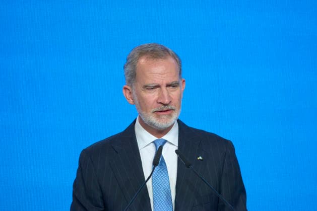 04-05-2026 Barcelona King Felipe attend the 50th anniversary of the El Pais newspaper at the Maritime museum in Barcelona. No Spain Â  Copyright: xPPEx