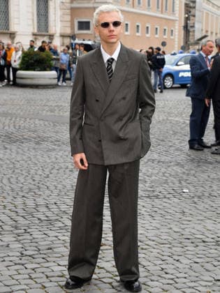 Rome, 71st David di Donatello Awards, Arrivals at the Quirinale Palace. Pictured: Francesco Gheghi.  Copyright: xVincenzoxLandix xipa-agency.netx xDxAvanzo Provvisionatox IPA_Agency_IPA74449725
