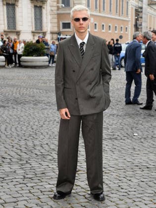 Rome, 71st David di Donatello Awards, Arrivals at the Quirinale Palace. Pictured: Francesco Gheghi.  Copyright: xVincenzoxLandix xipa-agency.netx xDxAvanzo Provvisionatox IPA_Agency_IPA74449727