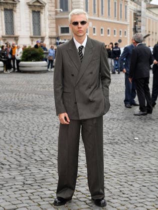 Rome, 71st David di Donatello Awards, Arrivals at the Quirinale Palace. Pictured: Francesco Gheghi.  Copyright: xVincenzoxLandix xipa-agency.netx xDxAvanzo Provvisionatox IPA_Agency_IPA74449729