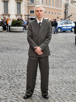 Rome, 71st David di Donatello Awards, Arrivals at the Quirinale Palace. Pictured: Francesco Gheghi.  Copyright: xVincenzoxLandix xipa-agency.netx xDxAvanzo Provvisionatox IPA_Agency_IPA74449742