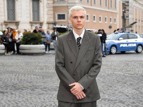 Rome, 71st David di Donatello Awards, Arrivals at the Quirinale Palace. Pictured: Francesco Gheghi.  Copyright: xVincenzoxLandix xipa-agency.netx xDxAvanzo Provvisionatox IPA_Agency_IPA74449747