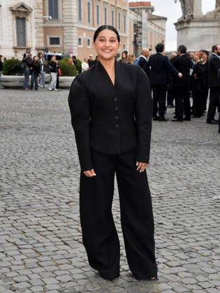 Rome, 71st David di Donatello Awards, Arrivals at the Quirinale Palace. Pictured: Ludovica Nasti  Copyright: xVincenzoxLandix xipa-agency.netx xDxAvanzo Provvisionatox IPA_Agency_IPA74449770