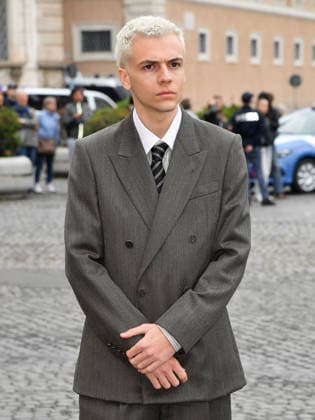 Rome, 71st David di Donatello Awards, Arrivals at the Quirinale Palace. Pictured: Francesco Gheghi.  Copyright: xVincenzoxLandix xipa-agency.netx xDxAvanzo Provvisionatox IPA_Agency_IPA74449745