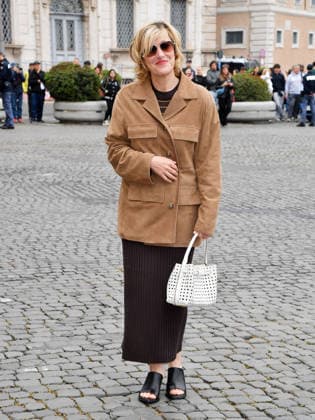 Rome, 71st David di Donatello Awards, Arrivals at the Quirinale Palace. Pictured is Valeria Bruni Tedeschi.  Copyright: xVincenzoxLandix xipa-agency.netx xDxAvanzo Provvisionatox IPA_Agency_IPA74449873