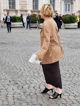 Rome, 71st David di Donatello Awards, Arrivals at the Quirinale Palace. Pictured is Valeria Bruni Tedeschi.  Copyright: xVincenzoxLandix xipa-agency.netx xDxAvanzo Provvisionatox IPA_Agency_IPA74449898
