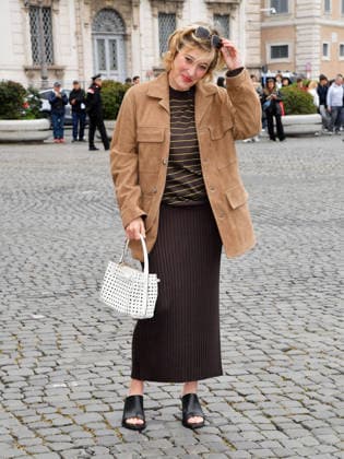 Rome, 71st David di Donatello Awards, Arrivals at the Quirinale Palace. Pictured is Valeria Bruni Tedeschi.  Copyright: xVincenzoxLandix xipa-agency.netx xDxAvanzo Provvisionatox IPA_Agency_IPA74449897