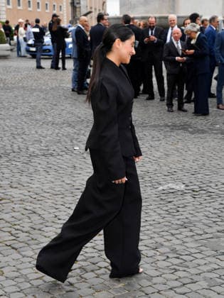 Rome, 71st David di Donatello Awards, Arrivals at the Quirinale Palace. Pictured: Ludovica Nasti  Copyright: xVincenzoxLandix xipa-agency.netx xDxAvanzo Provvisionatox IPA_Agency_IPA74449783