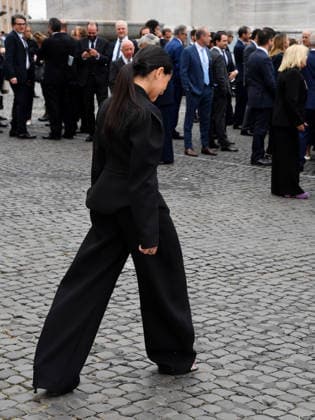 Rome, 71st David di Donatello Awards, Arrivals at the Quirinale Palace. Pictured: Ludovica Nasti  Copyright: xVincenzoxLandix xipa-agency.netx xDxAvanzo Provvisionatox IPA_Agency_IPA74449786