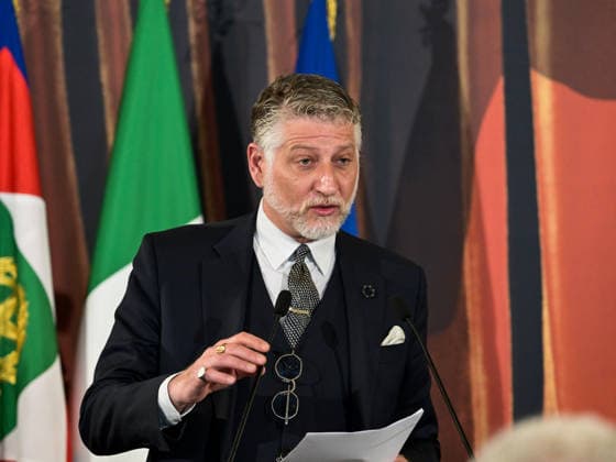 Rome, 71st David di Donatello Awards Ceremony at the Quirinale Palace - Pictured: Minister Alessandro Giuli  Copyright: xMaurizioxD Avanzox xipa-agency.netx xDxAvanzo Landi Provvisionatox IPA_Agency_IPA74450086