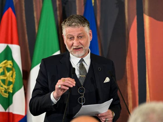 Rome, 71st David di Donatello Awards Ceremony at the Quirinale Palace - Pictured: Minister Alessandro Giuli  Copyright: xMaurizioxD Avanzox xipa-agency.netx xDxAvanzo Landi Provvisionatox IPA_Agency_IPA74450087