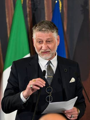 Rome, 71st David di Donatello Awards Ceremony at the Quirinale Palace - Pictured: Minister Alessandro Giuli  Copyright: xMaurizioxD Avanzox xipa-agency.netx xDxAvanzo Landi Provvisionatox IPA_Agency_IPA74450088
