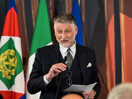 Rome, 71st David di Donatello Awards Ceremony at the Quirinale Palace - Pictured: Minister Alessandro Giuli  Copyright: xMaurizioxD Avanzox xipa-agency.netx xDxAvanzo Landi Provvisionatox IPA_Agency_IPA74450089