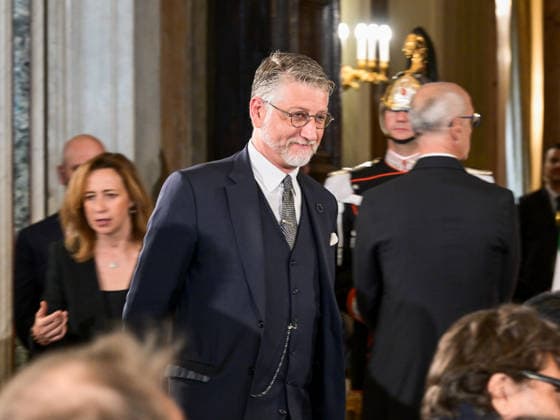 Rome, 71st edition of the David di Donatello Awards, the Quirinale. In the photo: Minister Alessandro Giuli.  Copyright: xMaurizioxD Avanzox xipa-agency.netx xDxAvanzo Landi Provvisionatox IPA_Agency_IPA74450183