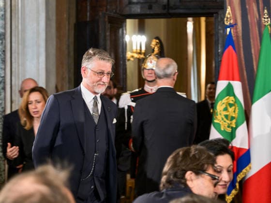 Rome, 71st edition of the David di Donatello Awards, the Quirinale. In the photo: Minister Alessandro Giuli.  Copyright: xMaurizioxD Avanzox xipa-agency.netx xDxAvanzo Landi Provvisionatox IPA_Agency_IPA74450184