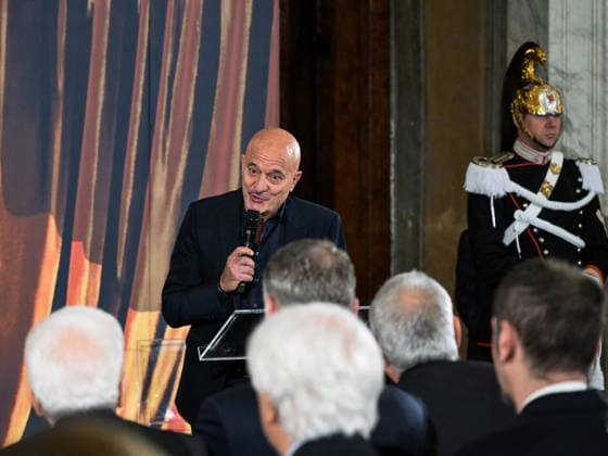 Rome, 71st edition of the David di Donatello Awards, the Quirinale. In the photo: Claudio Bisio.  Copyright: xMaurizioxD Avanzox xipa-agency.netx xDxAvanzo Landi Provvisionatox IPA_Agency_IPA74450198