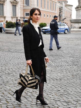 Rome, 71st David di Donatello Awards, Arrivals at the Quirinale Palace. Pictured: Silvia D Amico  Copyright: xVincenzoxLandix xipa-agency.netx xDxAvanzo Provvisionatox IPA_Agency_IPA74450237