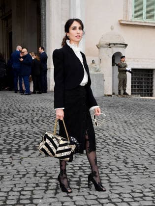 Rome, 71st David di Donatello Awards, Arrivals at the Quirinale Palace. Pictured: Silvia D Amico  Copyright: xVincenzoxLandix xipa-agency.netx xDxAvanzo Provvisionatox IPA_Agency_IPA74450267
