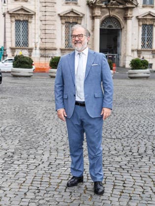 Rome, 71st edition of the David di Donatello Awards, arrivals at the Quirinale. In the photo: Andrea Pennacchi  Copyright: xMarcoxProvvisionatox xipa-agency.netx xDxAvanzo Landi Provvisionatox IPA_Agency_IPA74450476