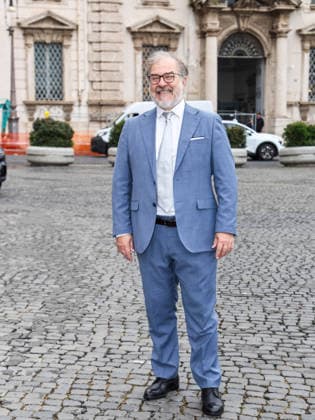 Rome, 71st edition of the David di Donatello Awards, arrivals at the Quirinale. In the photo: Andrea Pennacchi  Copyright: xMarcoxProvvisionatox xipa-agency.netx xDxAvanzo Landi Provvisionatox IPA_Agency_IPA74450477
