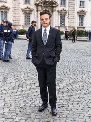 Rome, 71st edition of the David di Donatello Awards, arrivals at the Quirinale. In the photo: Lino Musella  Copyright: xMarcoxProvvisionatox xipa-agency.netx xDxAvanzo Landi Provvisionatox IPA_Agency_IPA74450482