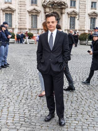 Rome, 71st edition of the David di Donatello Awards, arrivals at the Quirinale. In the photo: Lino Musella  Copyright: xMarcoxProvvisionatox xipa-agency.netx xDxAvanzo Landi Provvisionatox IPA_Agency_IPA74450484
