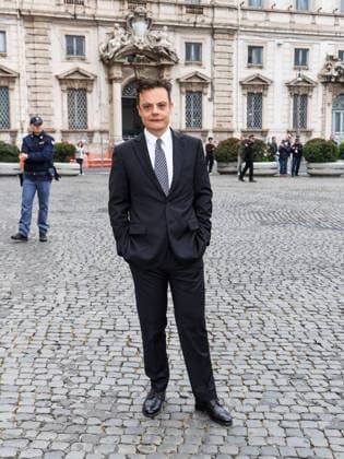 Rome, 71st edition of the David di Donatello Awards, arrivals at the Quirinale. In the photo: Lino Musella  Copyright: xMarcoxProvvisionatox xipa-agency.netx xDxAvanzo Landi Provvisionatox IPA_Agency_IPA74450486