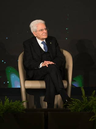 Rome, 71st edition of the David di Donatello Awards, Ceremony at the Quirinale. In the photo: the President of the Republic Sergio Mattarella.  Copyright: xMarcoxProvvisionatox xipa-agency.netx xDxAvanzo Landi Provvisionatox IPA_Agency_IPA74450741