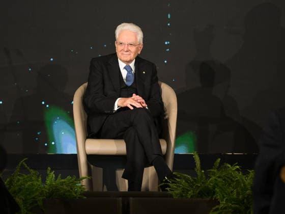 Rome, 71st edition of the David di Donatello Awards, Ceremony at the Quirinale. In the photo: the President of the Republic Sergio Mattarella.  Copyright: xMarcoxProvvisionatox xipa-agency.netx xDxAvanzo Landi Provvisionatox IPA_Agency_IPA74450744