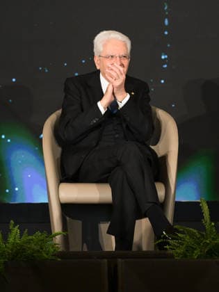 Rome, 71st edition of the David di Donatello Awards, Ceremony at the Quirinale. In the photo: the President of the Republic Sergio Mattarella.  Copyright: xMarcoxProvvisionatox xipa-agency.netx xDxAvanzo Landi Provvisionatox IPA_Agency_IPA74450747