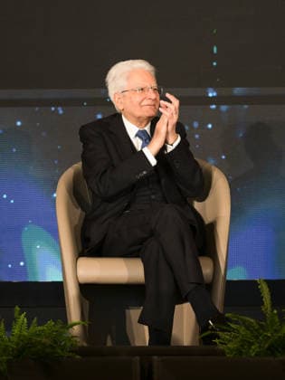 Rome, 71st edition of the David di Donatello Awards, Ceremony at the Quirinale. In the photo: the President of the Republic Sergio Mattarella.  Copyright: xMarcoxProvvisionatox xipa-agency.netx xDxAvanzo Landi Provvisionatox IPA_Agency_IPA74450753