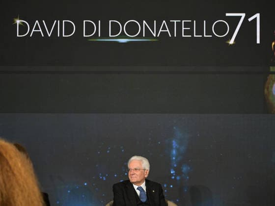 Rome, 71st edition of the David di Donatello Awards, Ceremony at the Quirinale. In the photo: the President of the Republic Sergio Mattarella.  Copyright: xMarcoxProvvisionatox xipa-agency.netx xDxAvanzo Landi Provvisionatox IPA_Agency_IPA74450764